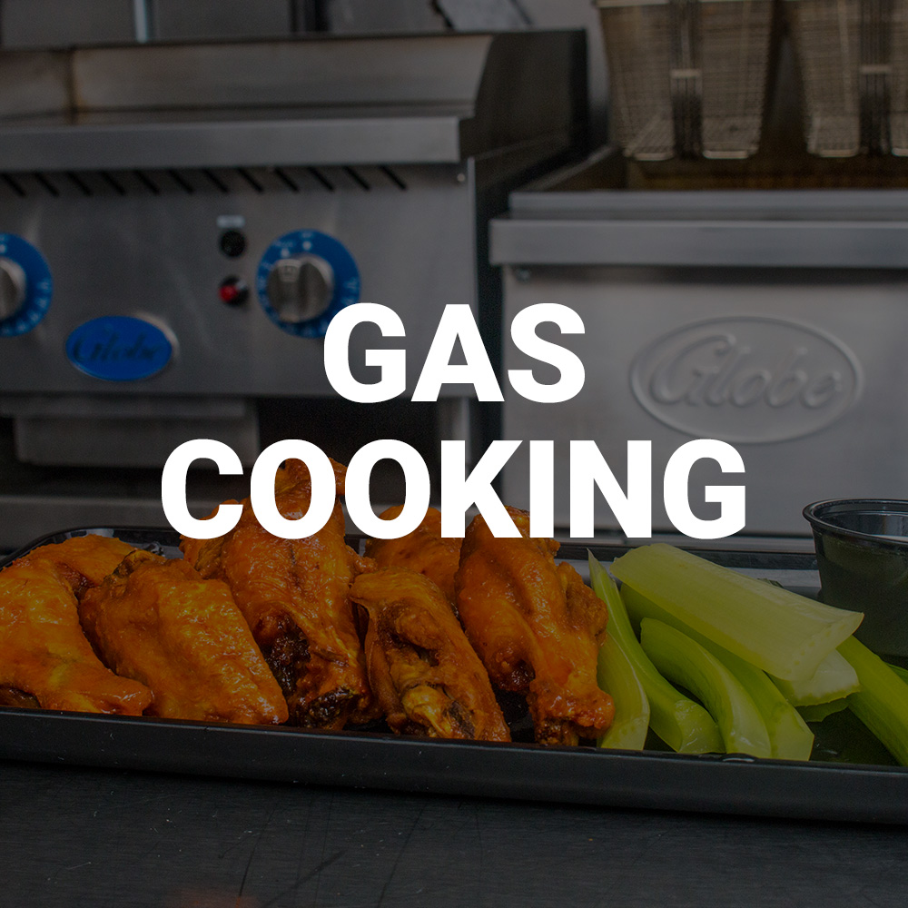 Globe Gas Fryer with Wings